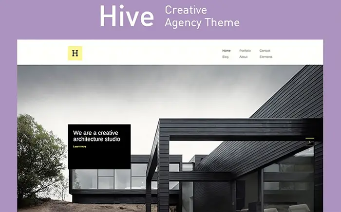Hive - Creative Agency WordPress Theme