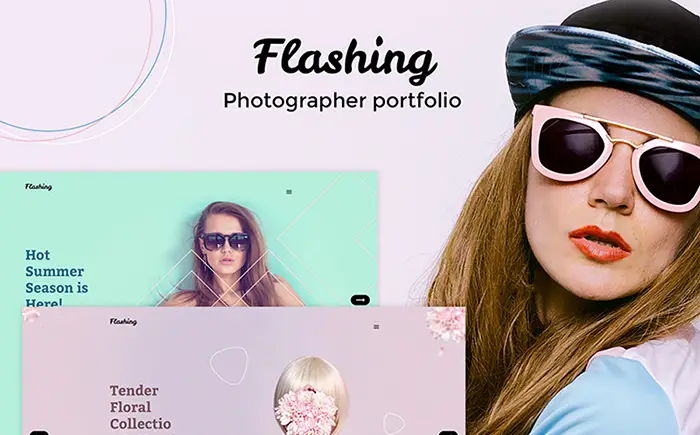 Flashing - Photographer Portfolio WordPress Theme