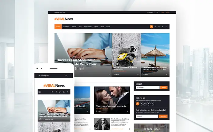 Media News WordPress Theme 