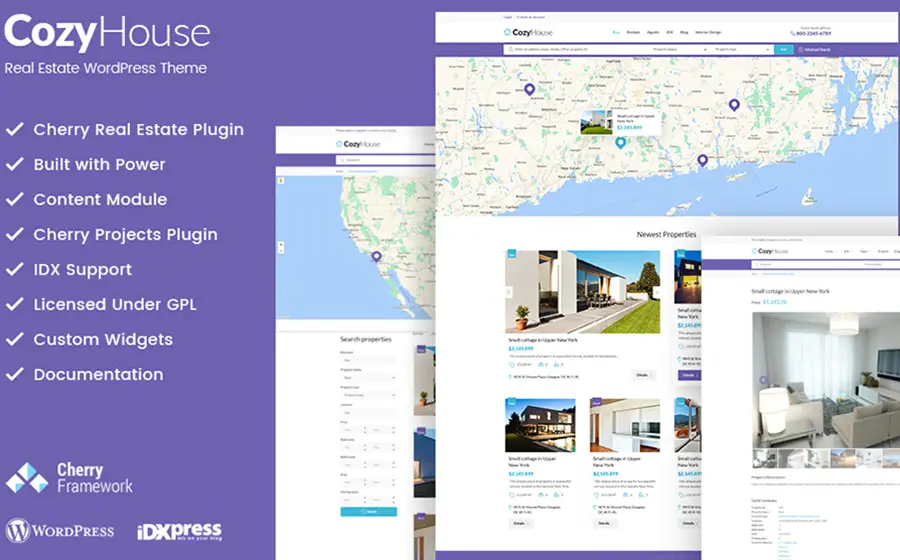 Real Estate Agent WP Theme 