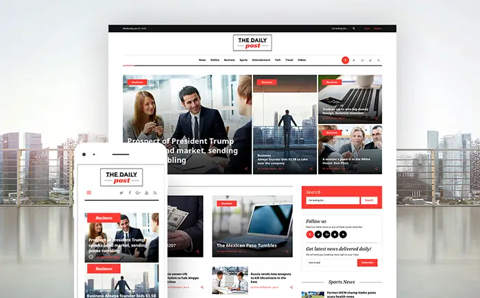 News WordPress Theme 