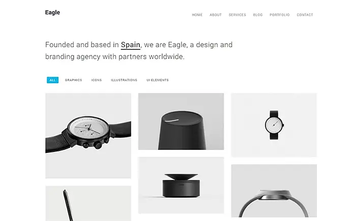 Eagle - Responsive Minimal WordPress Theme