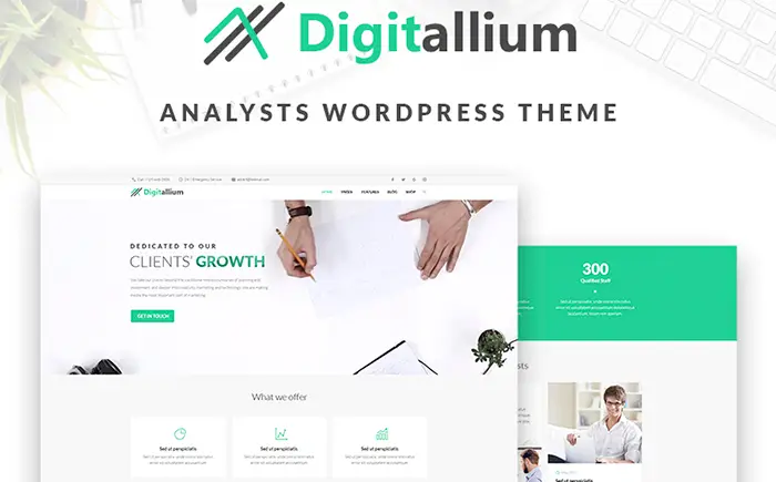 Digitalium - Marketing Agency WordPress Theme