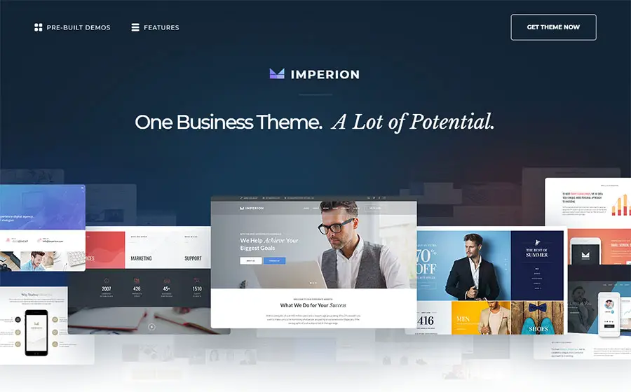 Business Marketing WordPress Theme