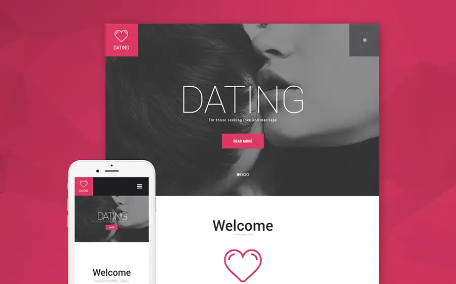 Dating WordPress Template