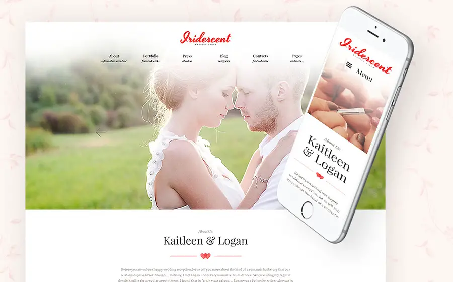 Wedding Album Maker WordPress Theme