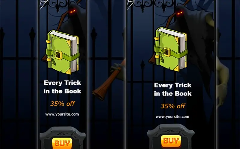 Halloween Ad Animated Banner