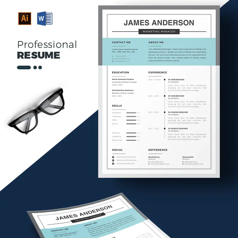 Anderson Resume Template