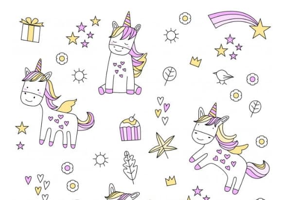 Unicorn Clipart bundle