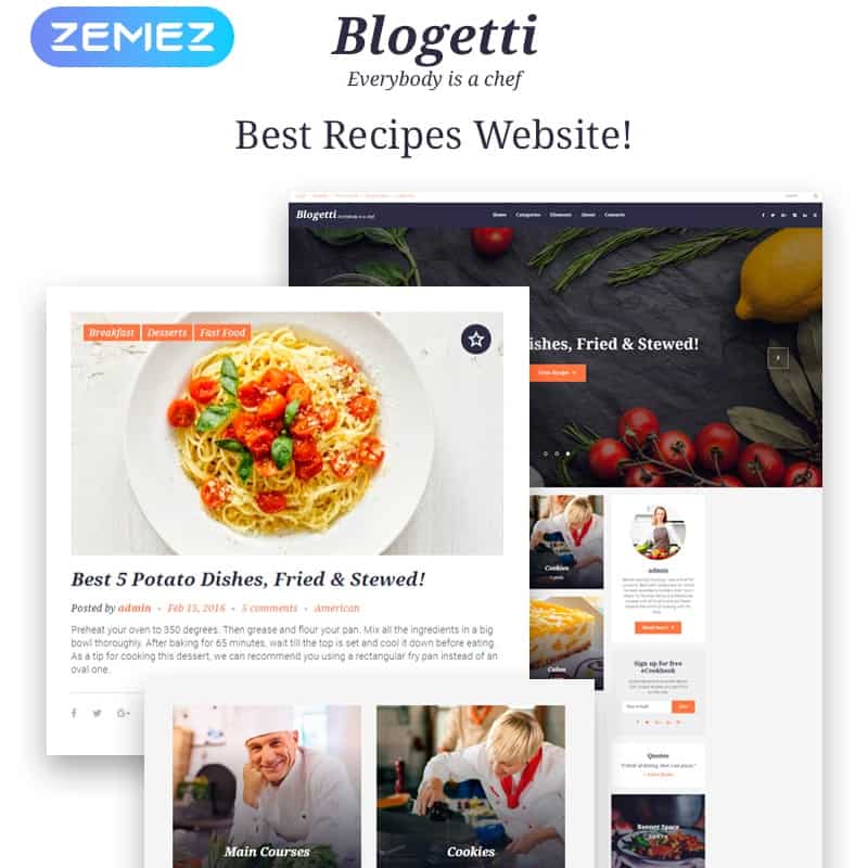 Blogetti GPL WordPress Theme