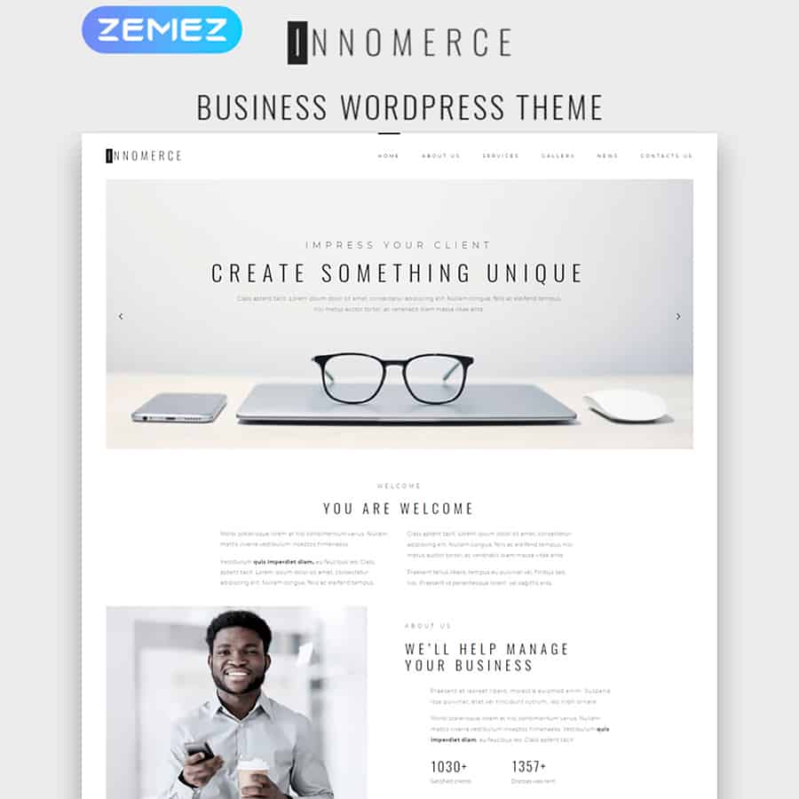Innomerce - Business Multipurpose Minimal Elementor WordPress Theme