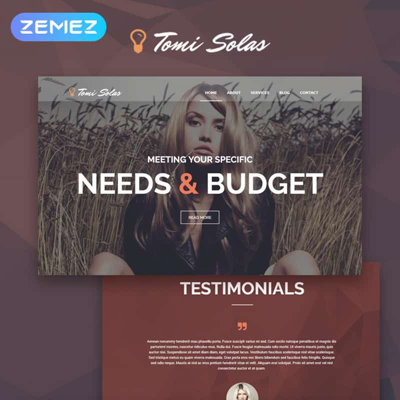 Photographer WordPress Theme    