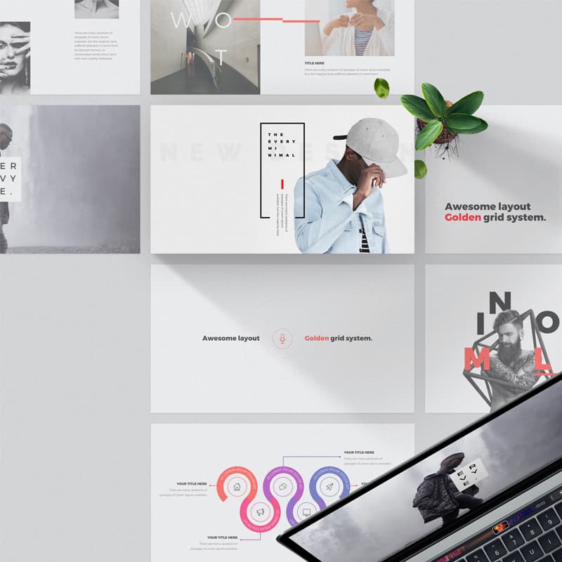 Every - Minimal PowerPoint Template