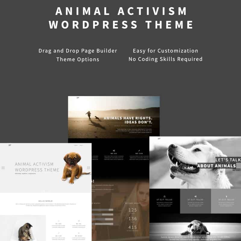 Igaa - Animal Activism WordPress Theme