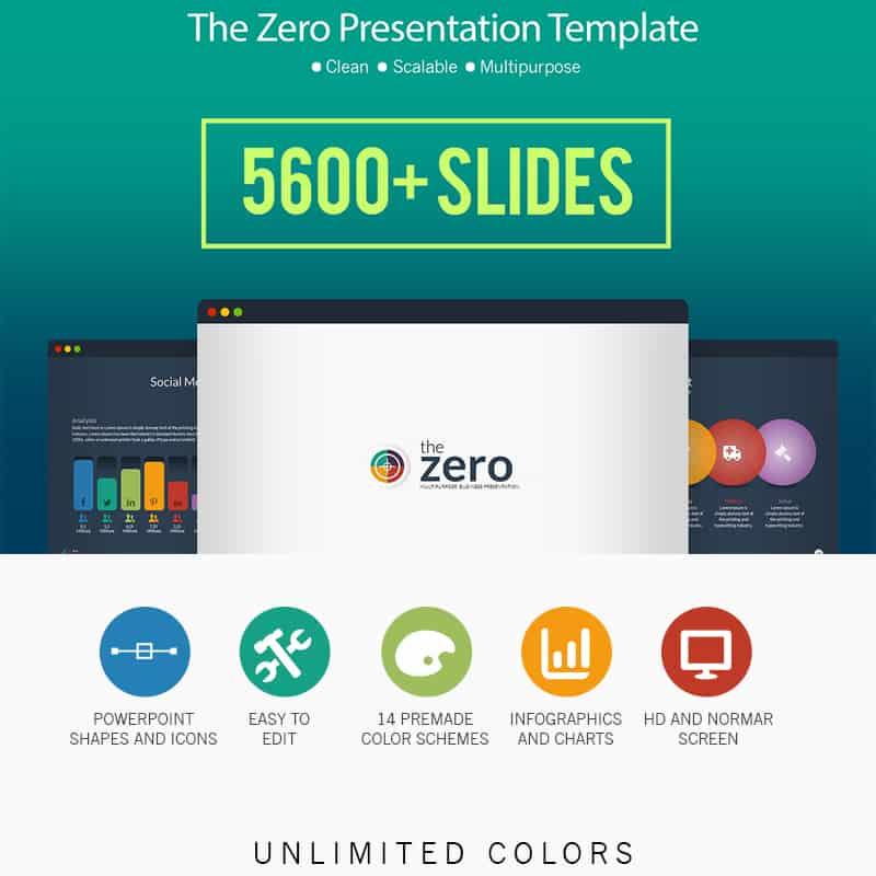 Business Infographic Presentation - PowerPoint Template
