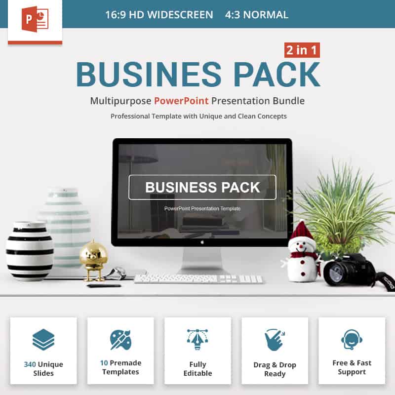 Business Pack PowerPoint Template