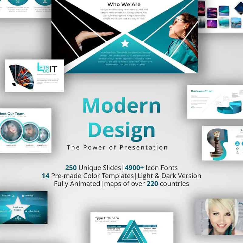 Modern Design PowerPoint Template