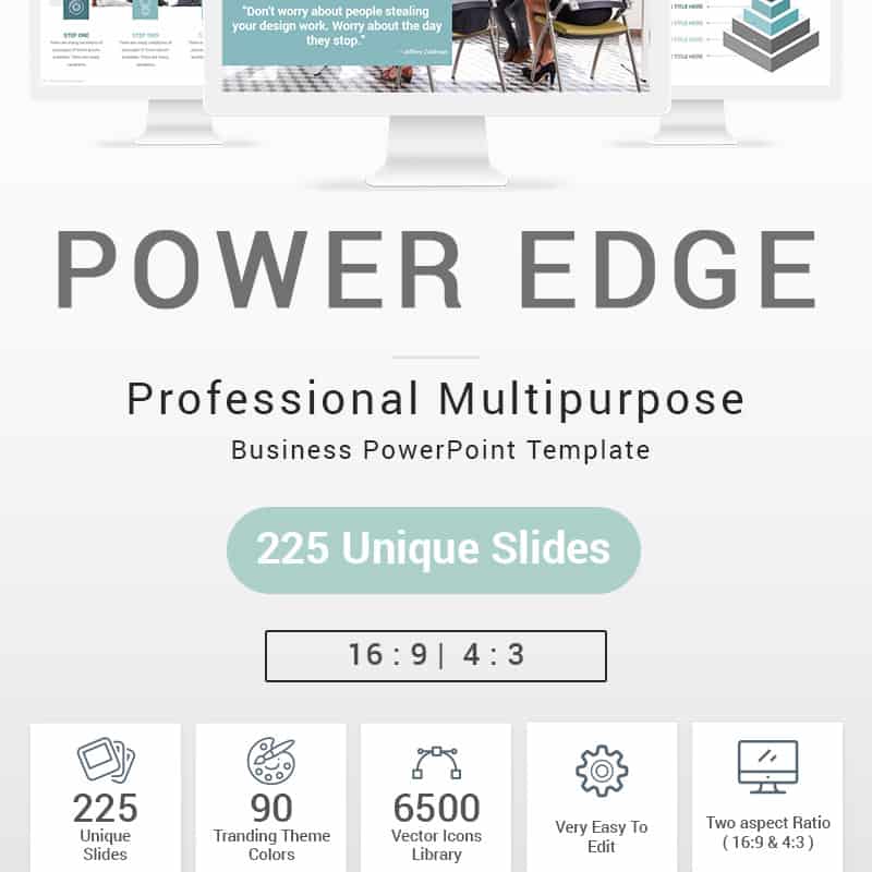 Power Edge - PowerPoint Template