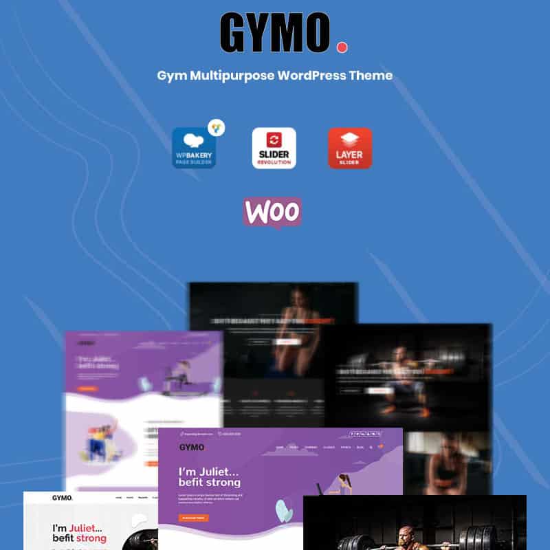 Gymo Gym Multipurpose WordPress Theme