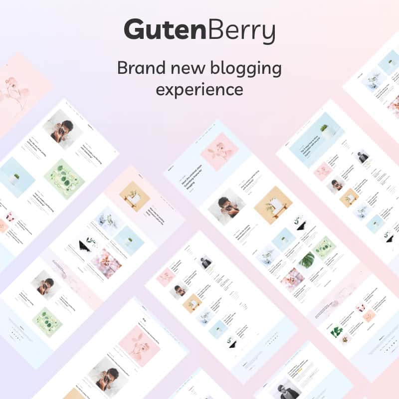 Gutenberry - Gutenberg-based Clean Blog WordPress Theme