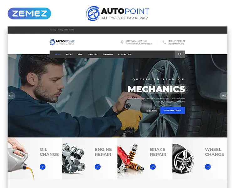 Autopoint Multipage HTML Template