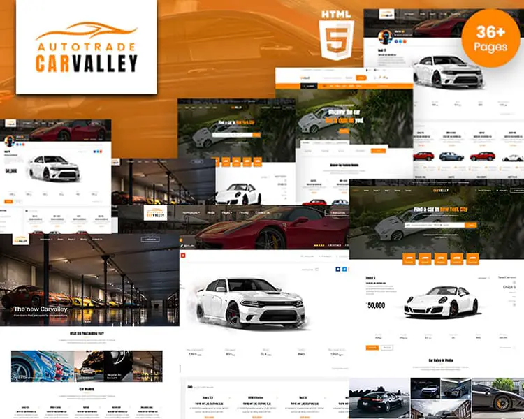 Carvalley | Auto Market HTML5 Website Template
