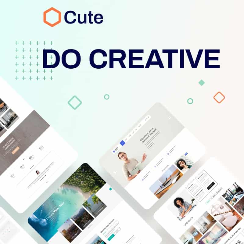 Cute Universal Website Template