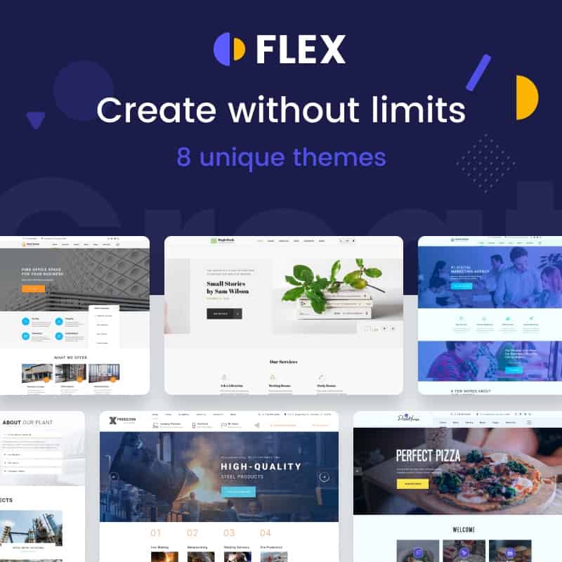 Flex Universal Website Template    