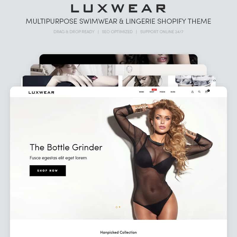 LUXWEAR - Multipurpose Swimwear & Lingerie Shopify Theme